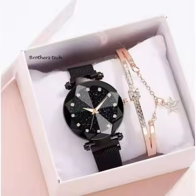 New Stylish & Fashionable Magnet Chain Watches For Women