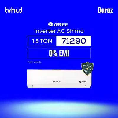 Gree 1.5 Ton Inverter AC GS-18XSMA4V-Shimo with Free Delivery