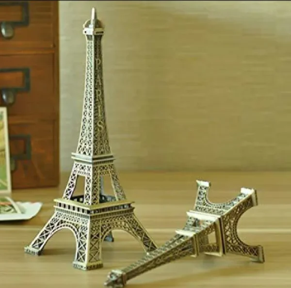 Paris Eiffel Tower Metalic Showpiece
